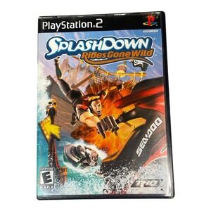 Splash Down Rides Gone Wild Sony PlayStation 2 Video Game